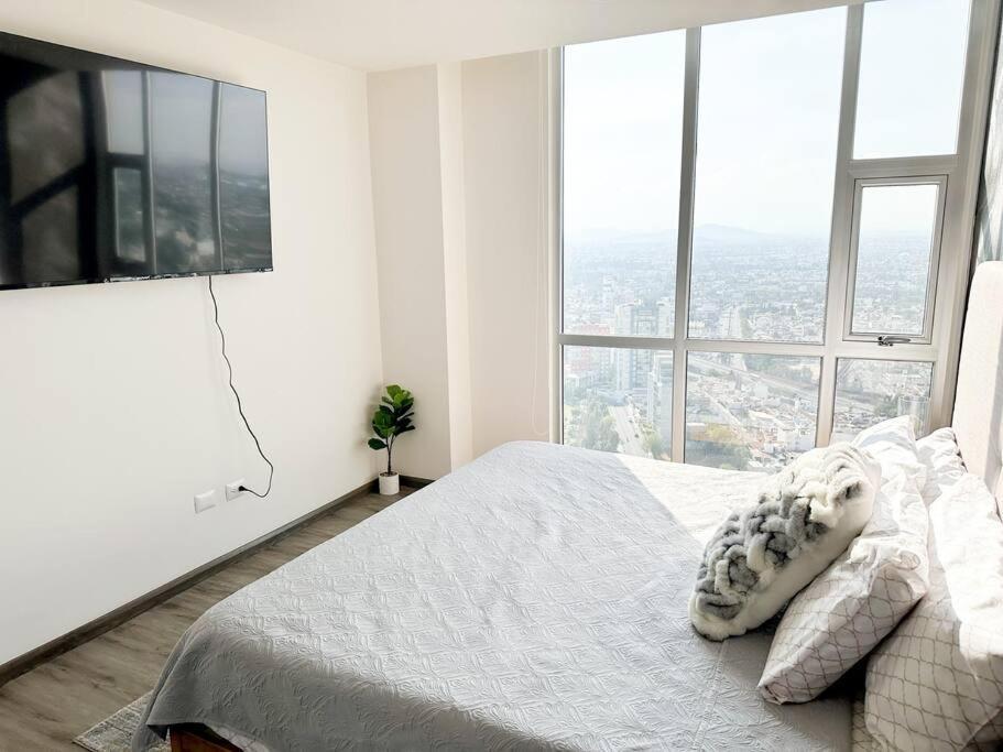 Luxury 3Br Apartment W Pool, Spa & Stunning Views Puebla Exteriör bild