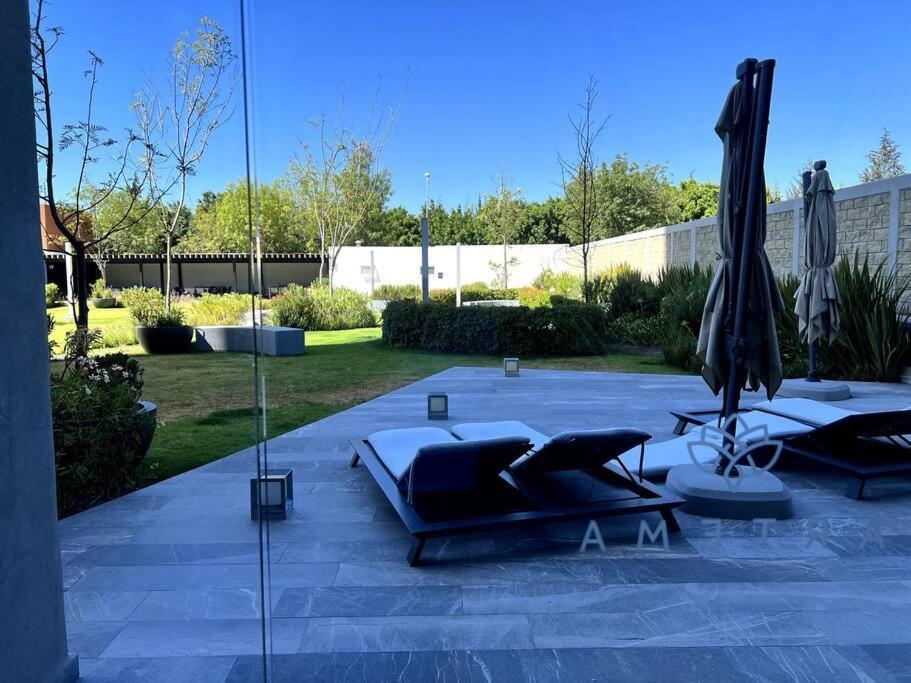 Luxury 3Br Apartment W Pool, Spa & Stunning Views Puebla Exteriör bild
